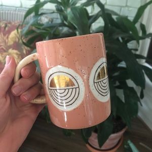 Anthropologie ceramic mug